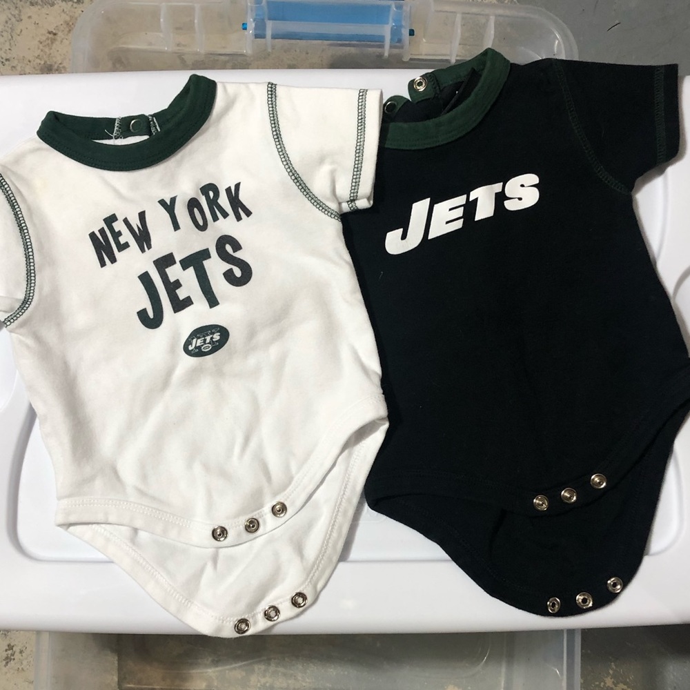 2 JETS onesies! One black one white 🏈